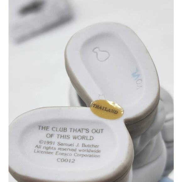 Precious Moments Figurine The Club That's Out Of This World Vintage W/Box Tags - Picture 3 of 11